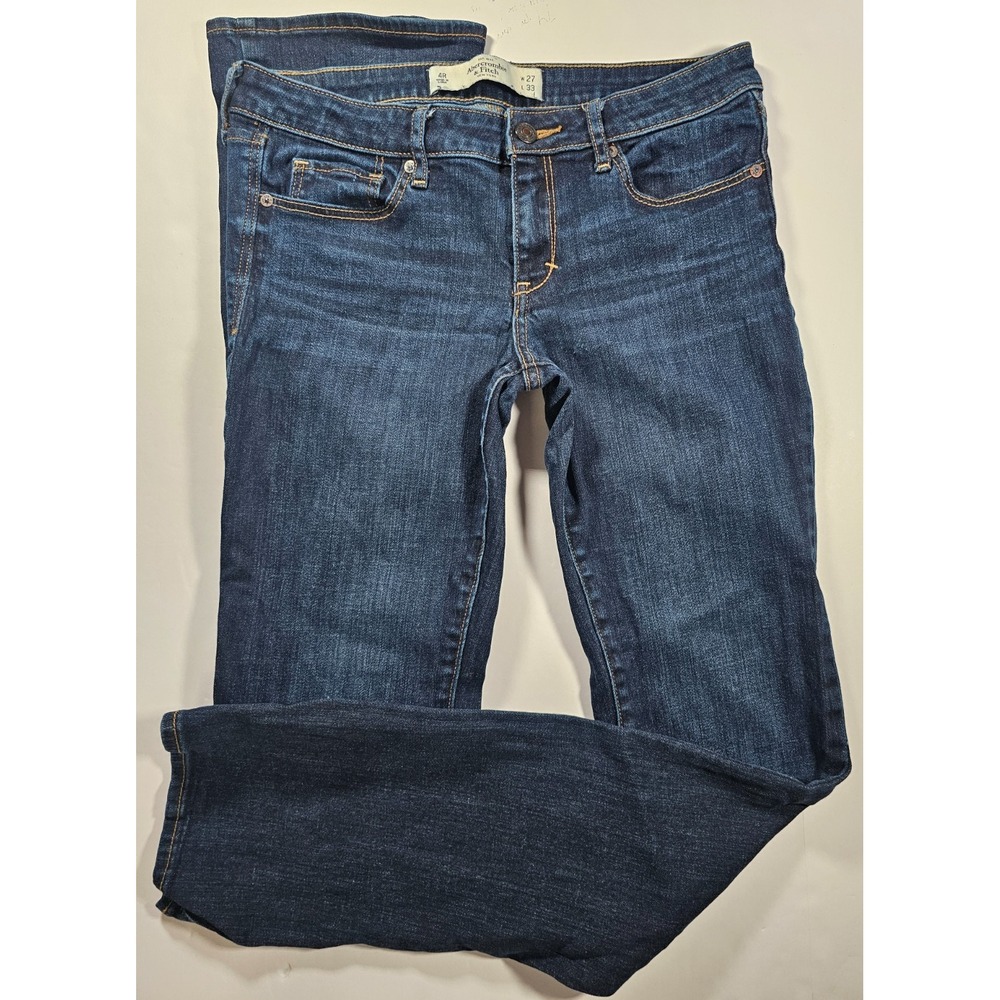 Abercrombie & Fitch Skinny Stretch Sz‎ 4R (27W/33L) Blue jeans - 605899637